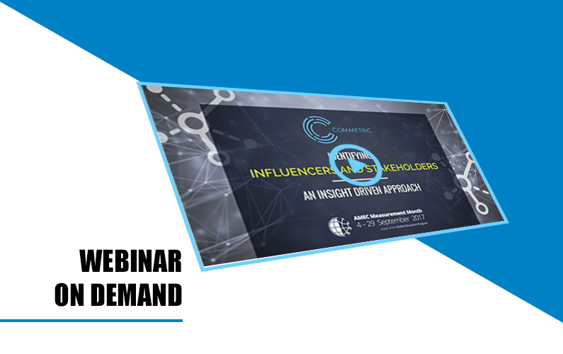 Webinar: Identifying influencers and stakeholders – an insight driven approach